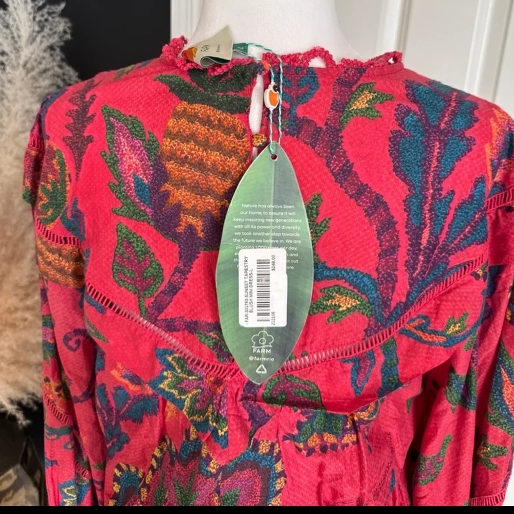 NWT Farm Rio Sunset tapestry mini dress
Size Large - Picture 9 of 12